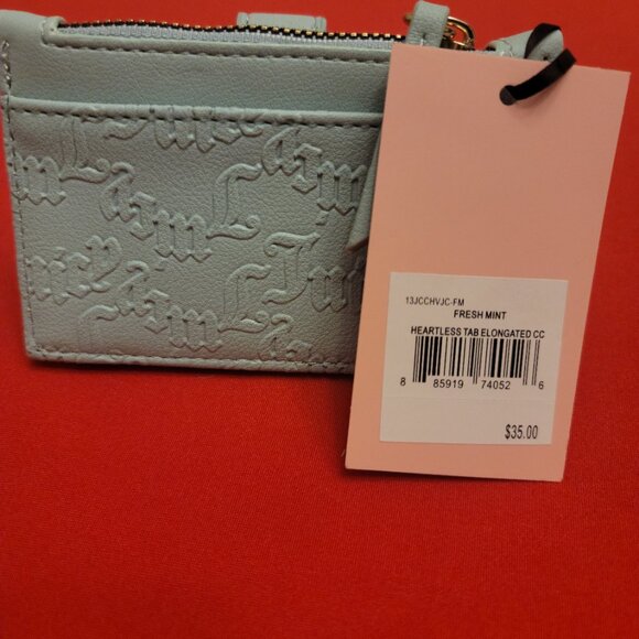 Juicy Couture Heartless Tab Elongated Card Case - Picture 15 of 17
